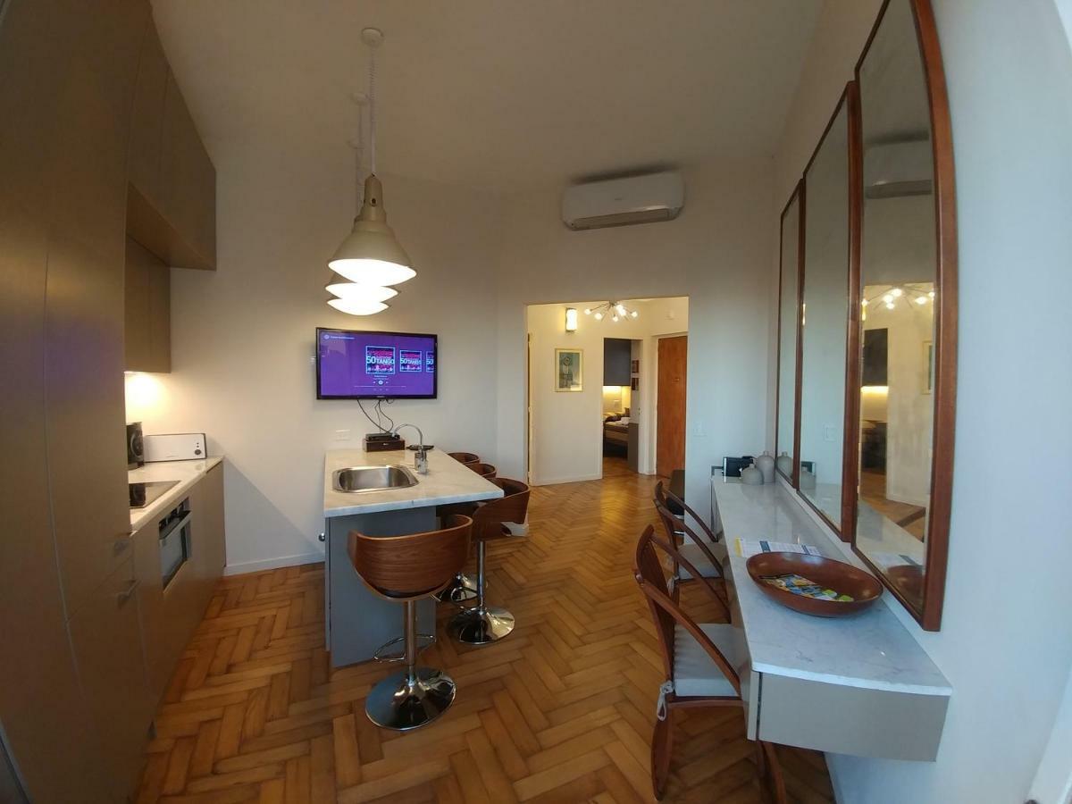 Penthouse Frente Al Obelisco Con Terraza Apartment บัวโนสไอเรส ภายนอก รูปภาพ